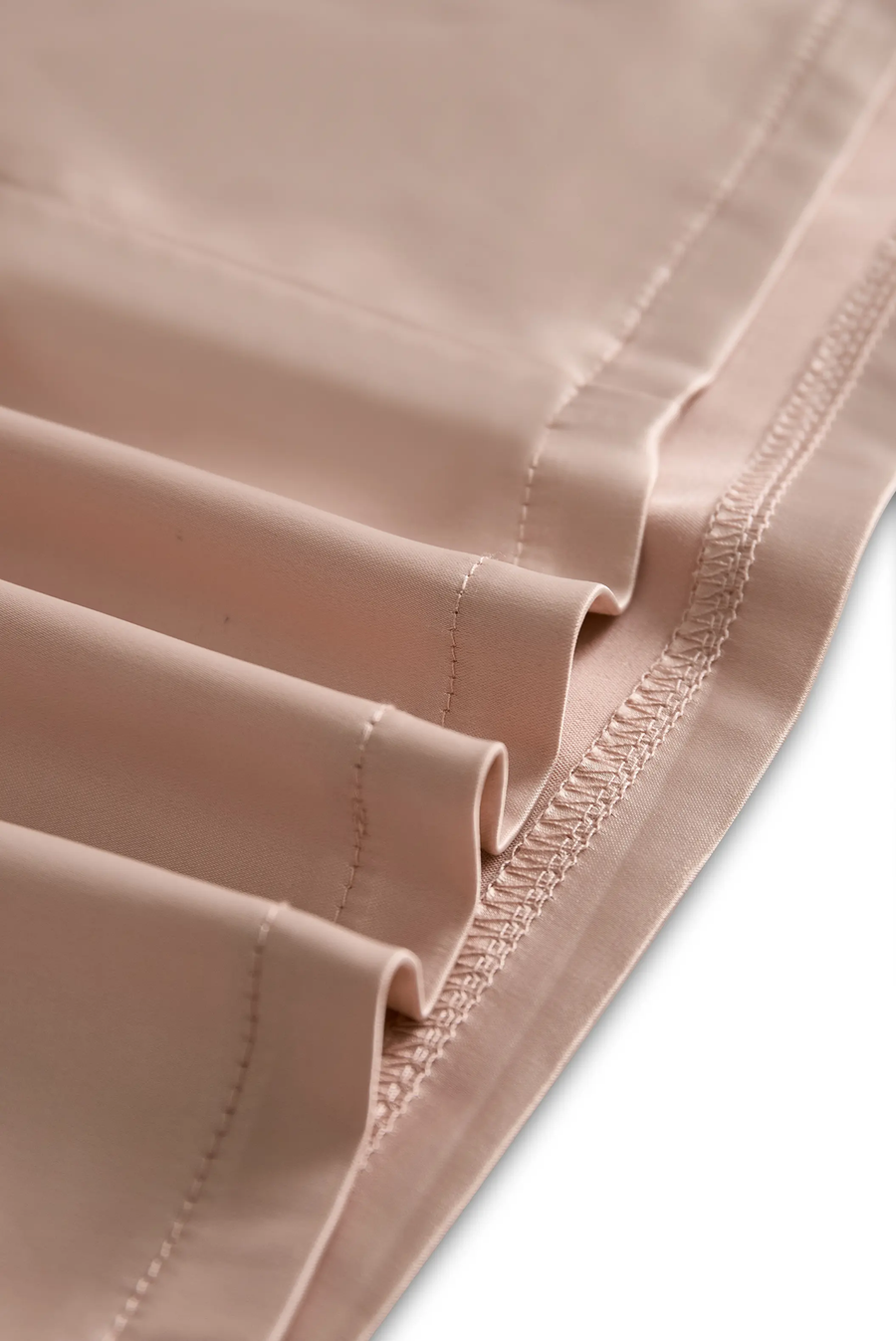 Champagne Satin Square Neck Long Sleeve - Mini Dress CAAYWORLD