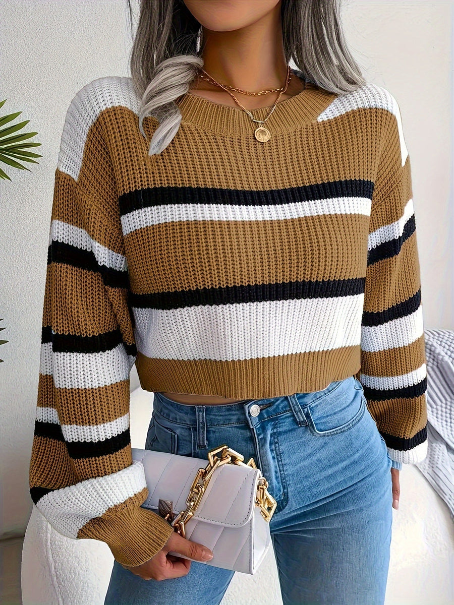 Chloé Cropped Knit - Sweater CAAYWORLD