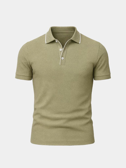 Classic Beige Polo Shirt – CAAYWORLD CAAYWORLD