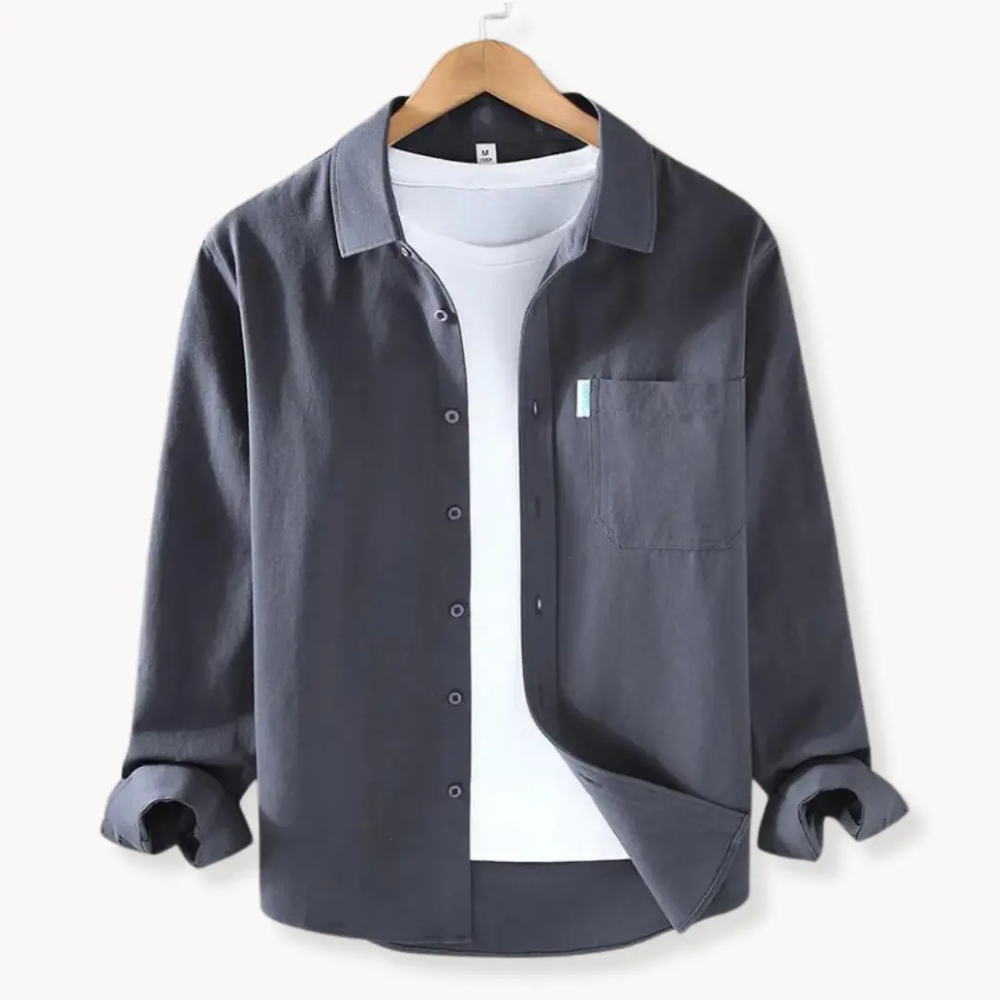 Classic Cotton Button-Down - Shirt CASA LARO