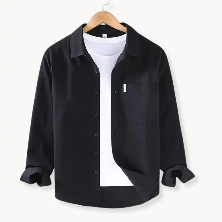Classic Cotton Button-Down - Shirt CAAYWORLD