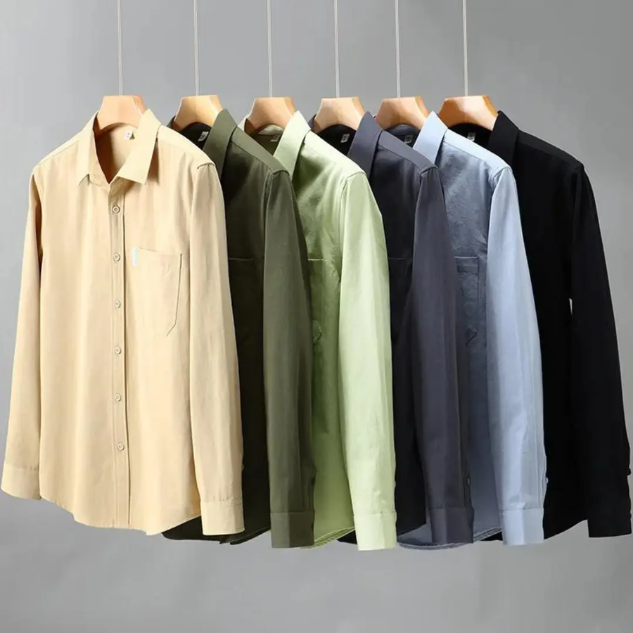 Classic Cotton Button-Down - Shirt CAAYWORLD