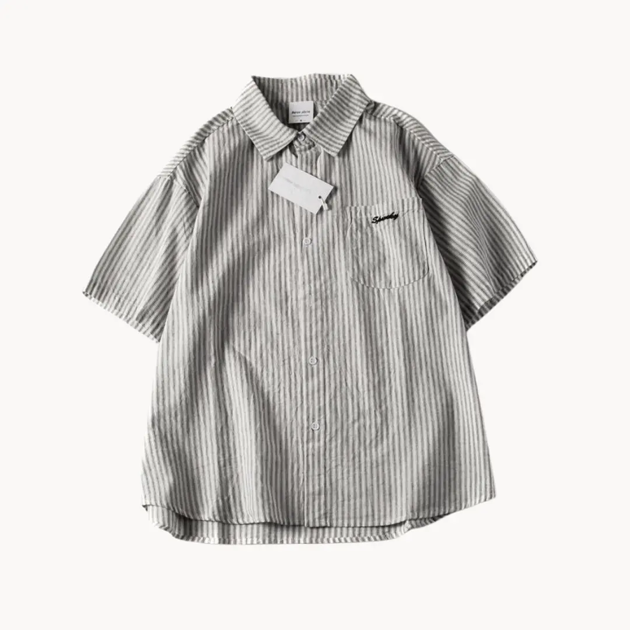 Classic Cotton Button-Up - Shirt CAAYWORLD