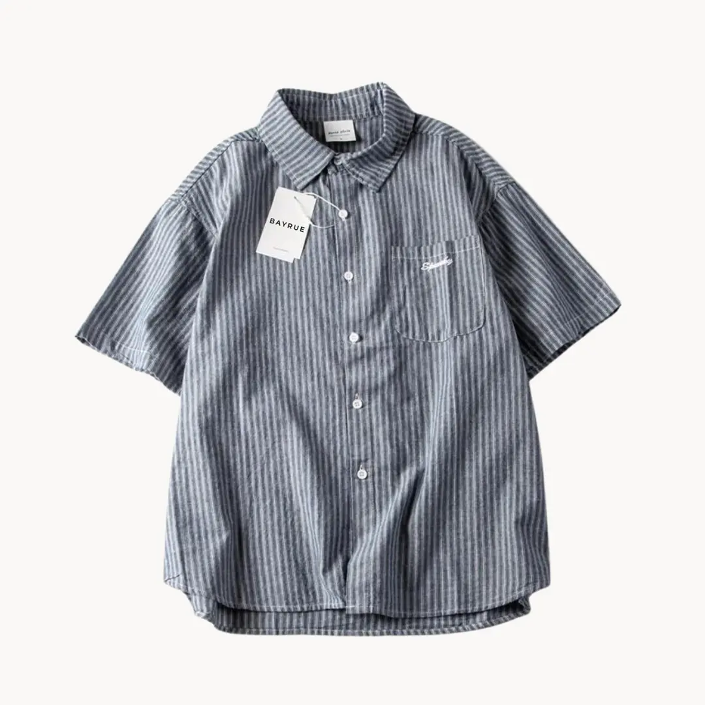 Classic Cotton Button-Up - Shirt CASA LARO