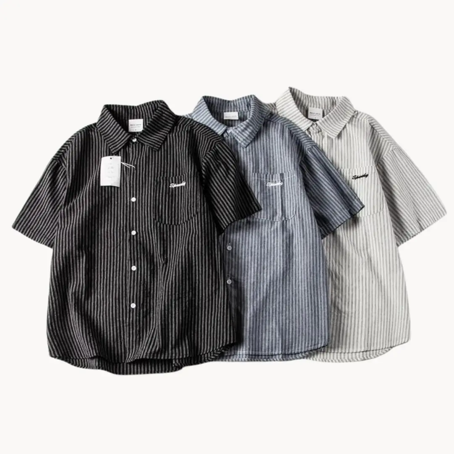 Classic Cotton Button-Up - Shirt CAAYWORLD