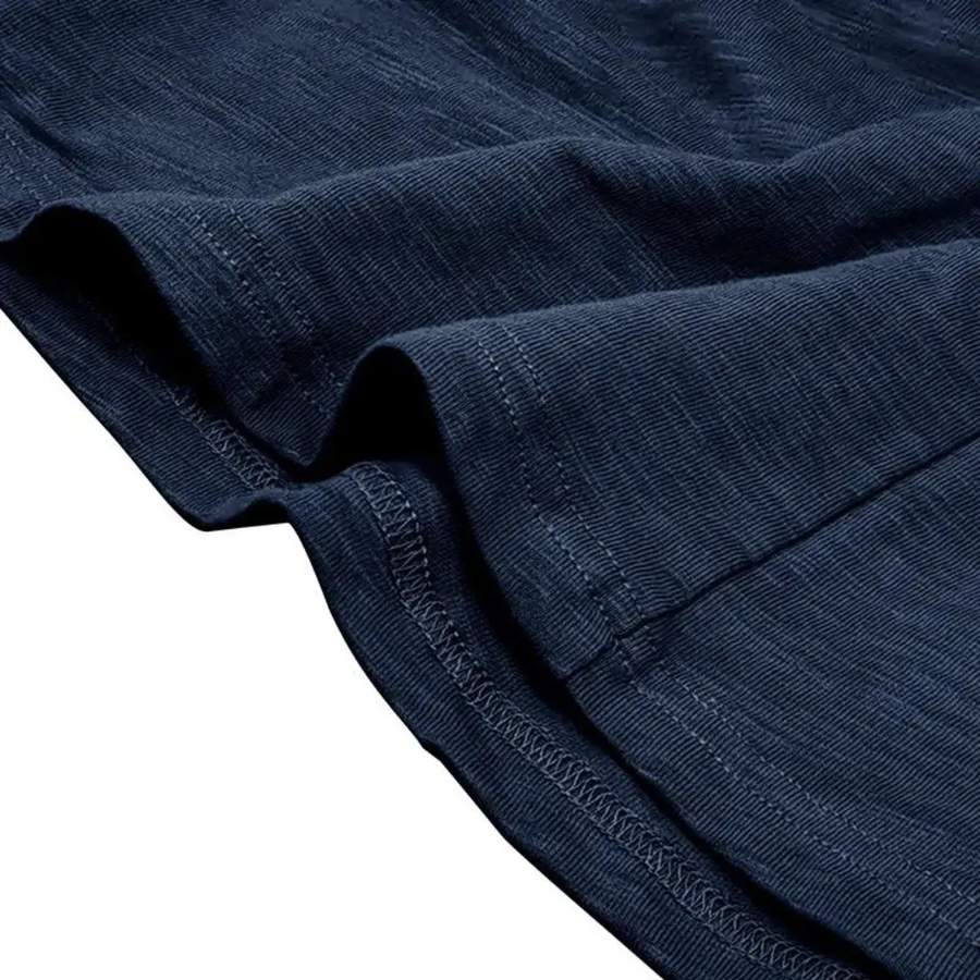 Classic Cotton Henley - T-Shirt CAAYWORLD