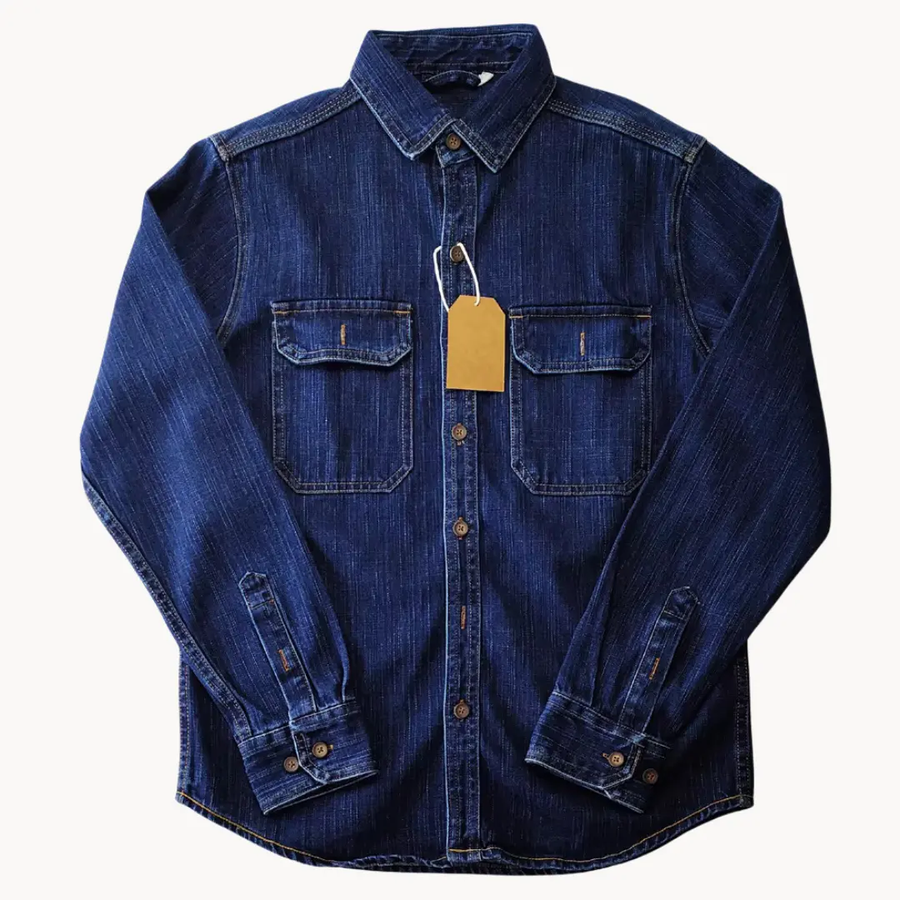 Classic Denim Button-Down - Shirt CAAYWORLD