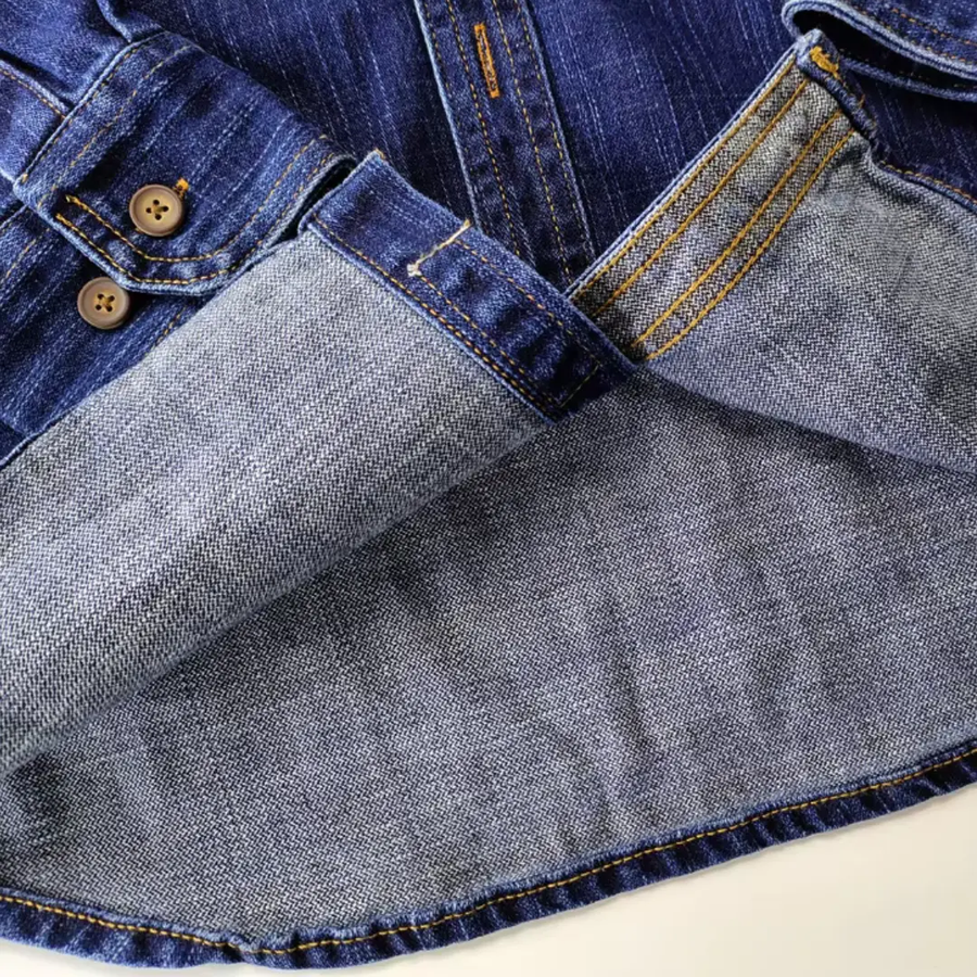 Classic Denim Button-Down - Shirt CAAYWORLD