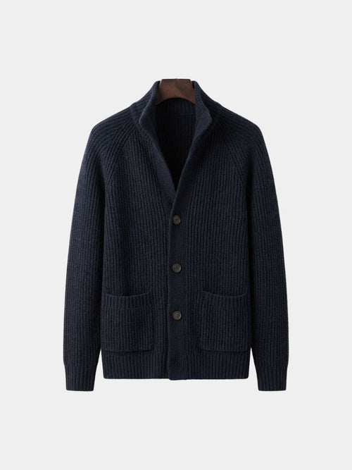 Classic Heritage Botton Knit Jacket - CAAYWORLD CAAYWORLD