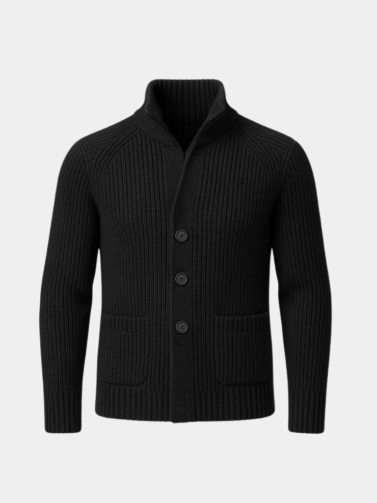 Classic Heritage Botton Knit Jacket - CAAYWORLD CAAYWORLD