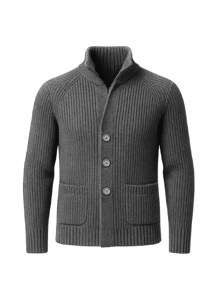 Classic Heritage Botton Knit Jacket - CAAYWORLD CAAYWORLD