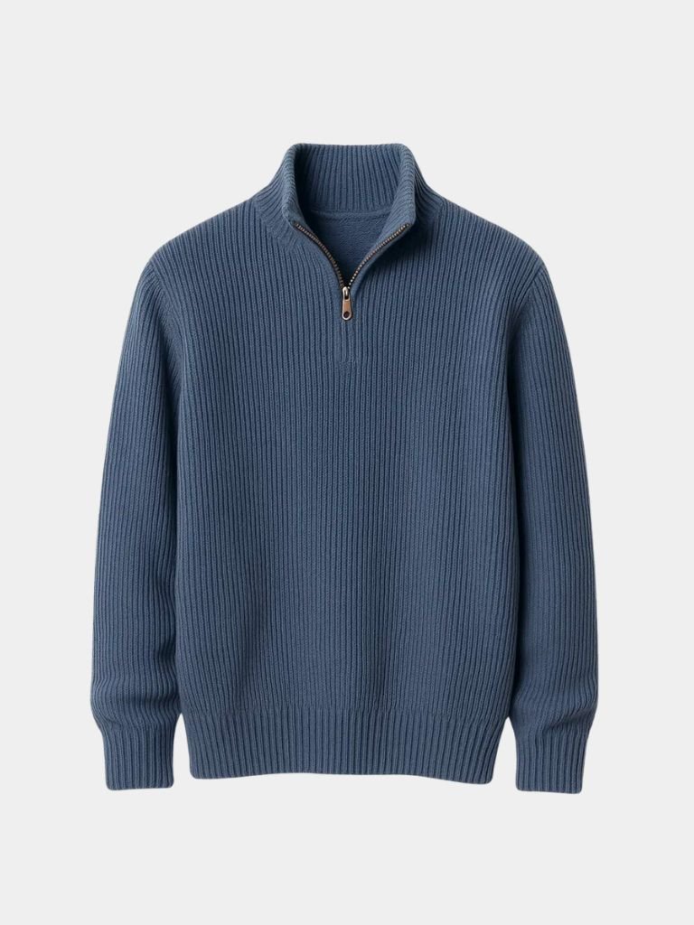 Classic Highland Quarter-Zip Sweater - CAAYWORLD CAAYWORLD