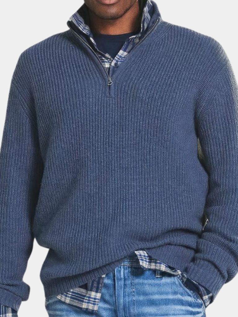 Classic Highland Quarter-Zip Sweater - CAAYWORLD CAAYWORLD
