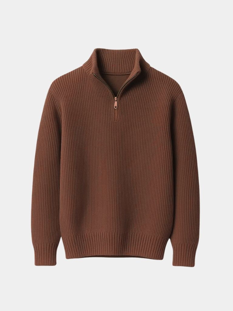 Classic Highland Quarter-Zip Sweater - CAAYWORLD CAAYWORLD
