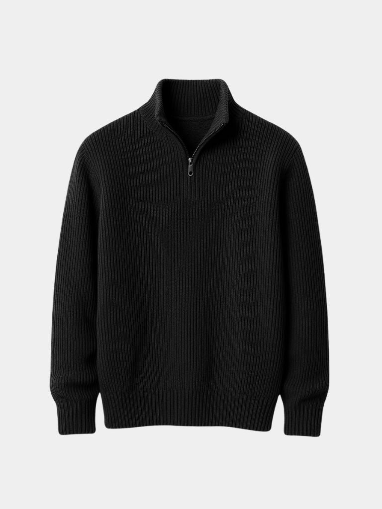 Classic Highland Quarter-Zip Sweater - CAAYWORLD CAAYWORLD