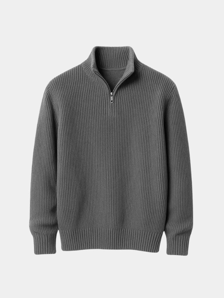 Classic Highland Quarter-Zip Sweater - CAAYWORLD CAAYWORLD