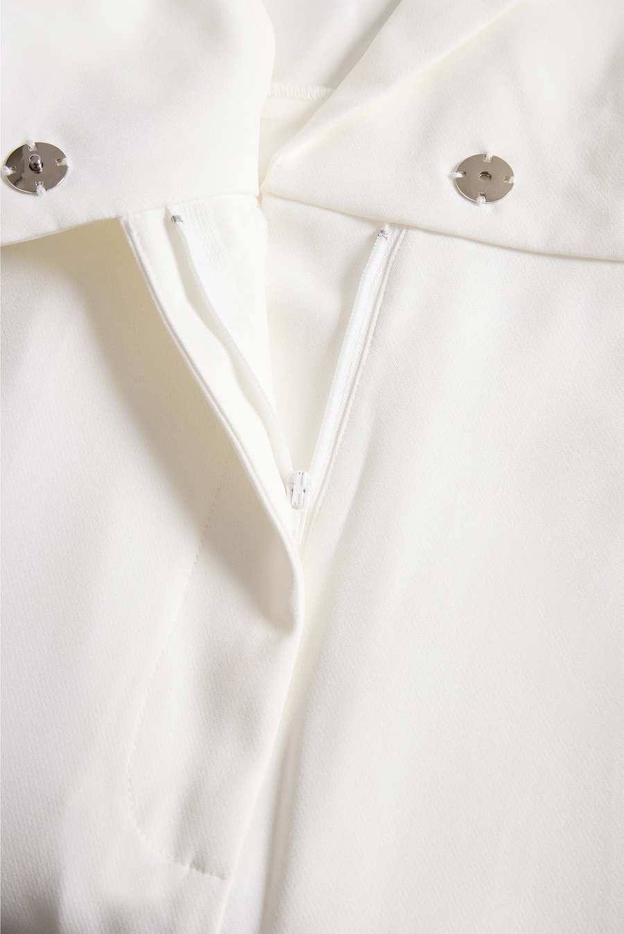 Classic Ivory Belted Tailored Silhouette - Jumpsuit CAAYWORLD