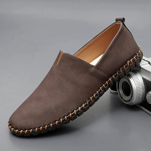 Classic Leather Penny Slip-On - Loafers CAAYWORLD MEN