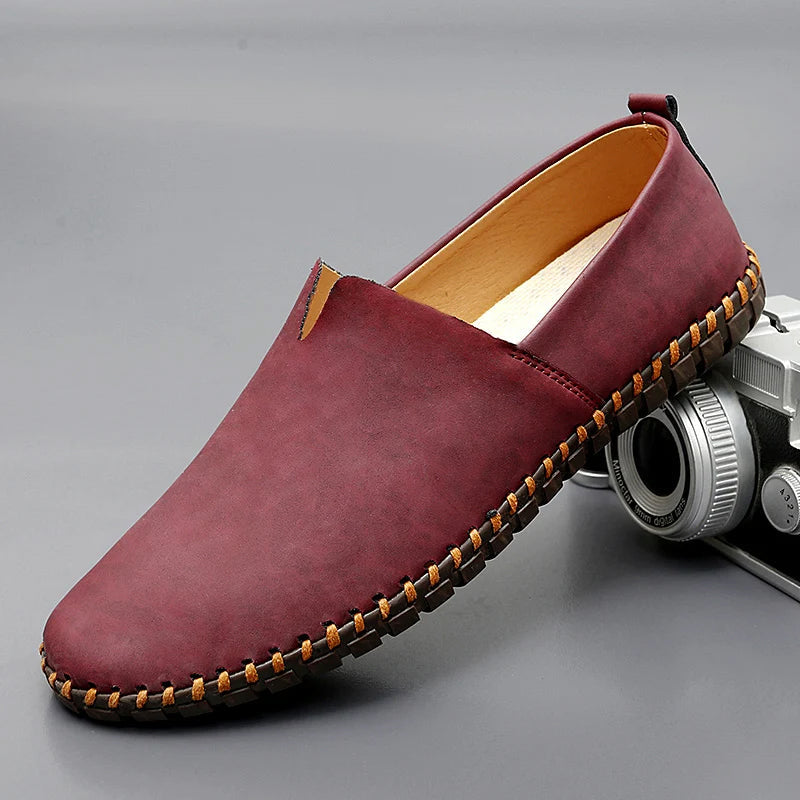 Classic Leather Penny Slip-On - Loafers CAAYWORLD MEN
