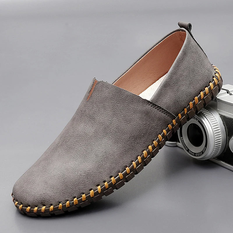 Classic Leather Penny Slip-On - Loafers CAAYWORLD MEN