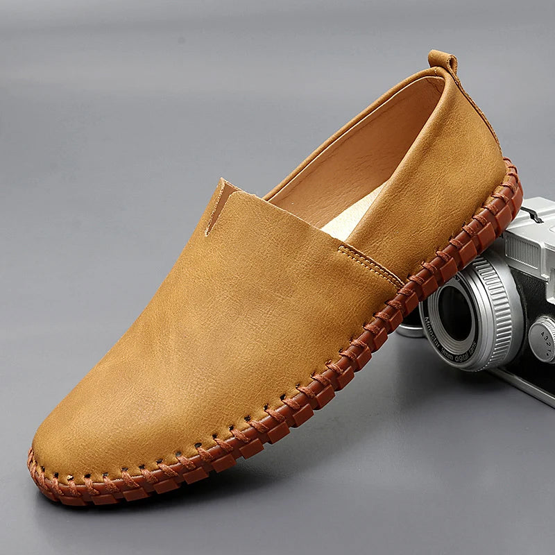Classic Leather Penny Slip-On - Loafers CAAYWORLD MEN