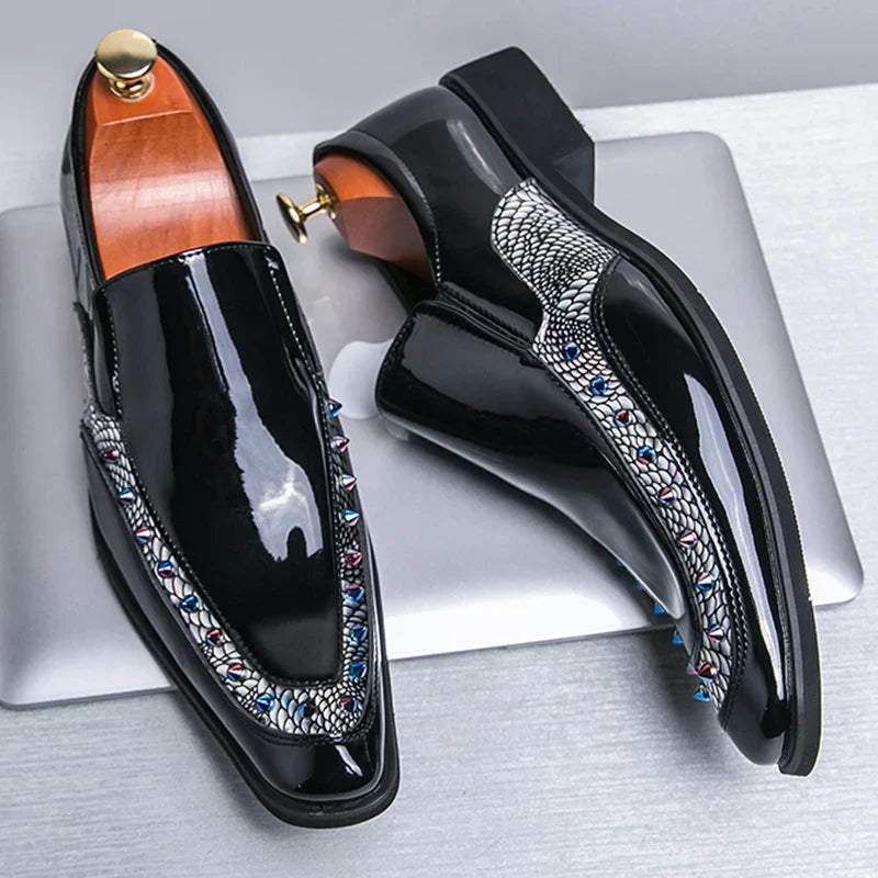 Classic Polished Leather - Dress Shoes CAAYWORLD MEN