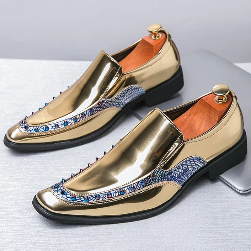 Classic Polished Leather - Dress Shoes CAAYWORLD MEN