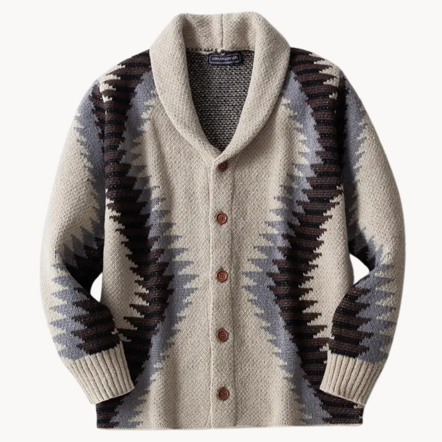 Classic Ribbed Knit - Cardigan CAAYWORLD MEN