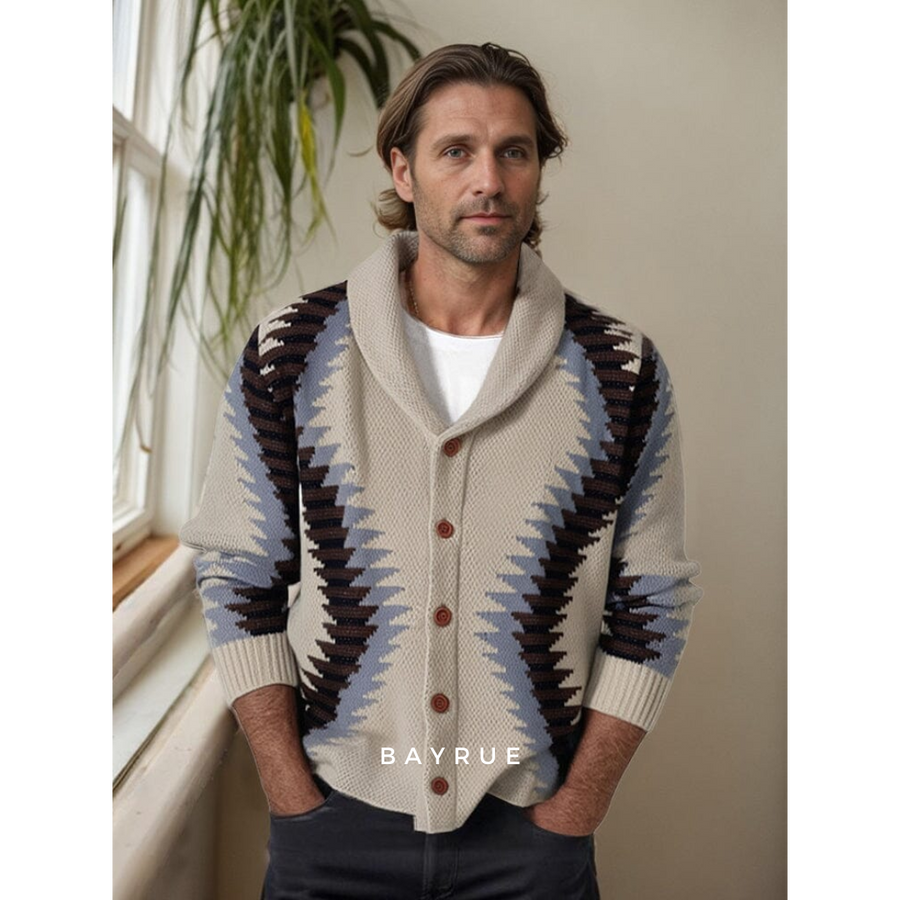 Classic Ribbed Knit - Cardigan CAAYWORLD MEN