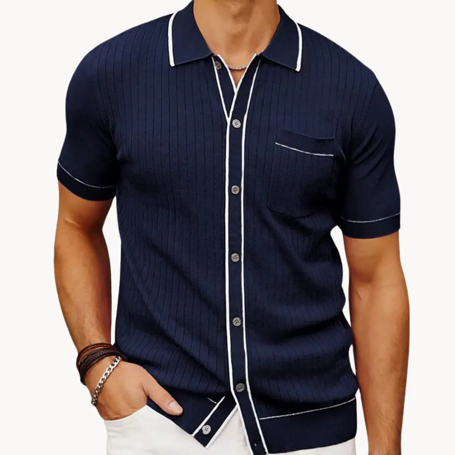 Classic Ribbed - Polo Shirt CAAYWORLD