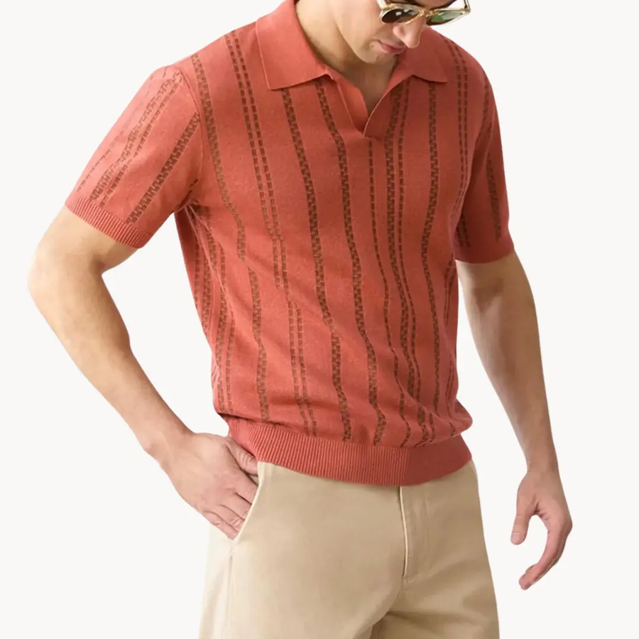 Classic Short-Sleeve Polo - Polo Shirt CAAYWORLD