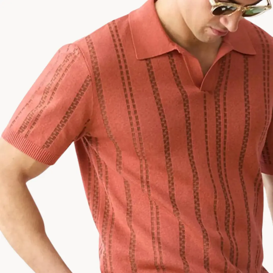 Classic Short-Sleeve Polo - Polo Shirt CAAYWORLD
