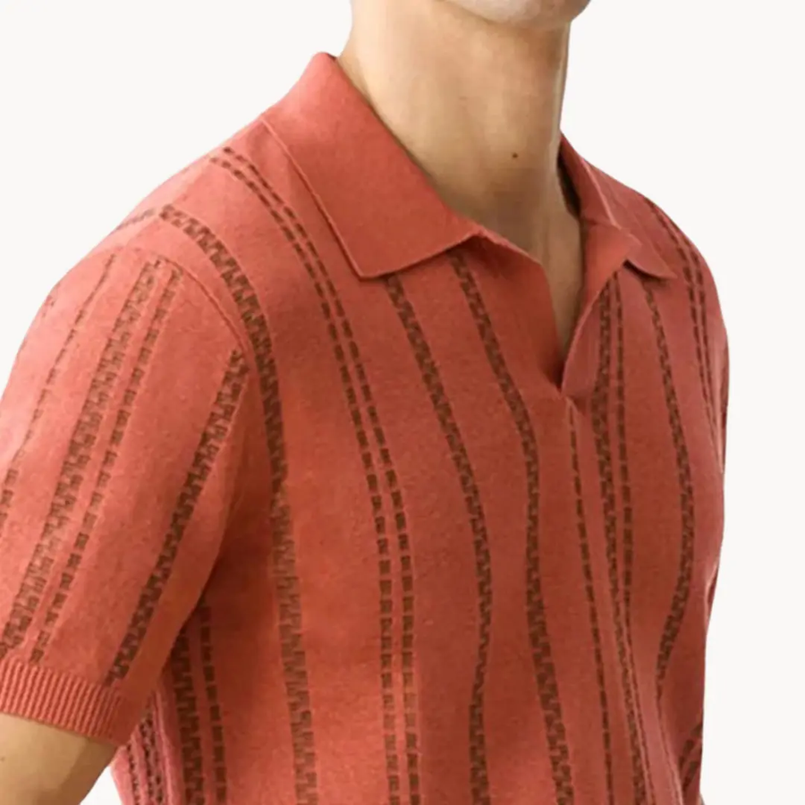 Classic Short-Sleeve Polo - Polo Shirt CAAYWORLD