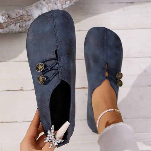 Classic Suede Slip-On - Loafers CAAYWORLD WOMEN