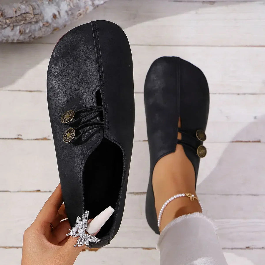 Classic Suede Slip-On - Loafers CAAYWORLD WOMEN