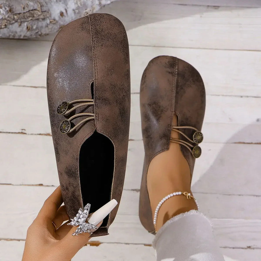 Classic Suede Slip-On - Loafers CAAYWORLD WOMEN