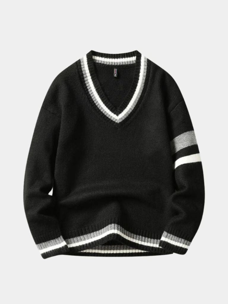 Classic V-Neck Sweater - CAAYWORLD CAAYWORLD
