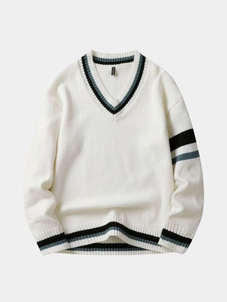 Classic V-Neck Sweater - CAAYWORLD CAAYWORLD