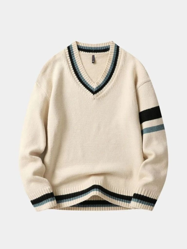 Classic V-Neck Sweater - CAAYWORLD CAAYWORLD