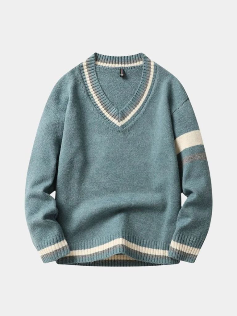 Classic V-Neck Sweater - CAAYWORLD CAAYWORLD