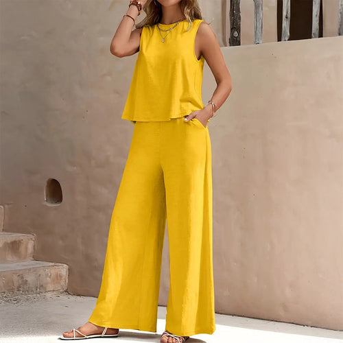 Coordinated Top & Bottom - Two-Piece Set CAAYWORLD