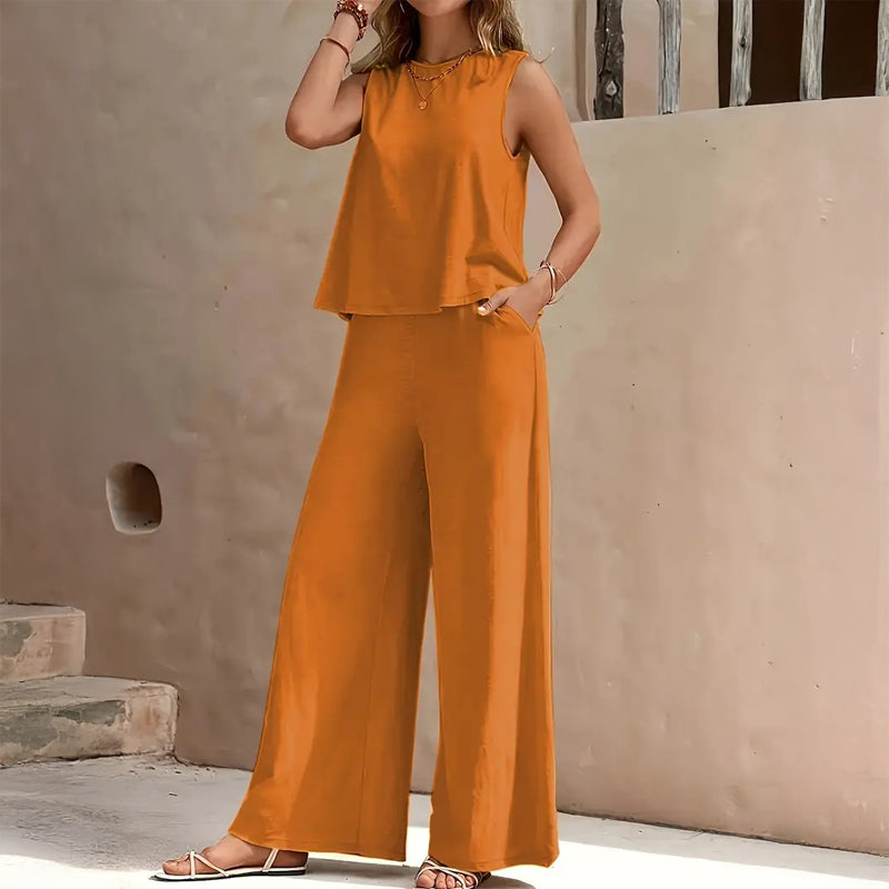 Coordinated Top & Bottom - Two-Piece Set CAAYWORLD