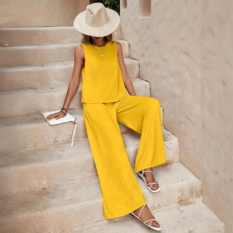 Coordinated Top & Bottom - Two-Piece Set CAAYWORLD