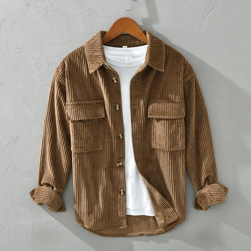 Corduroy Button-Up - Shirt CAAYWORLD MEN