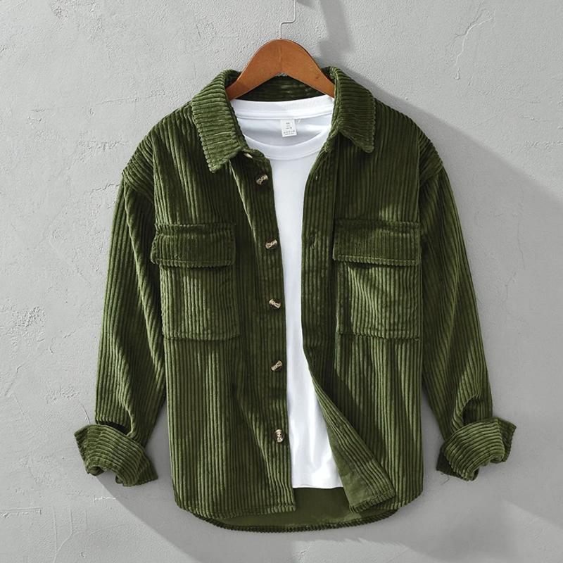 Corduroy Button-Up - Shirt CAAYWORLD MEN