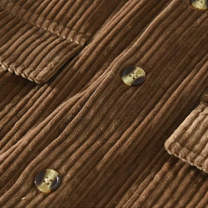 Corduroy Button-Up - Shirt CAAYWORLD MEN
