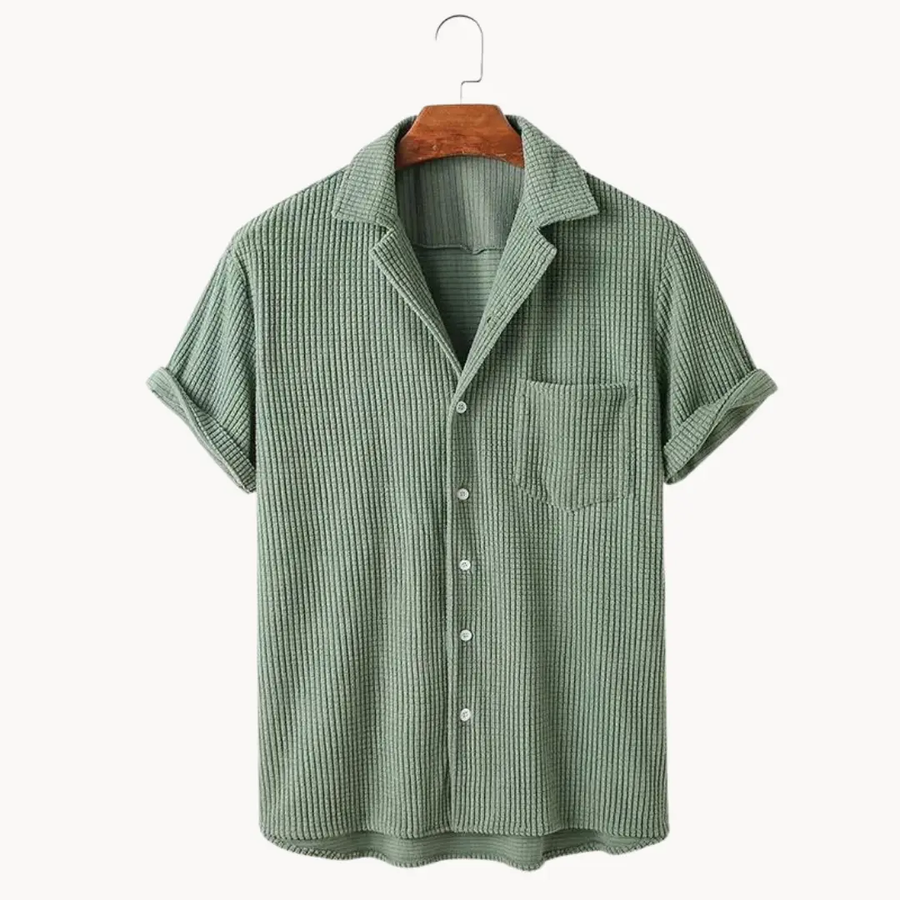 Corduroy Short Sleeve - Polo Shirt CAAYWORLD
