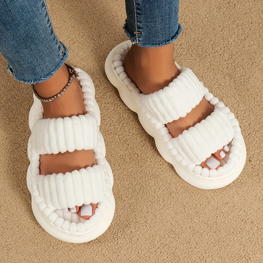 Corduroy Slip-On - Slippers CAAYWORLD