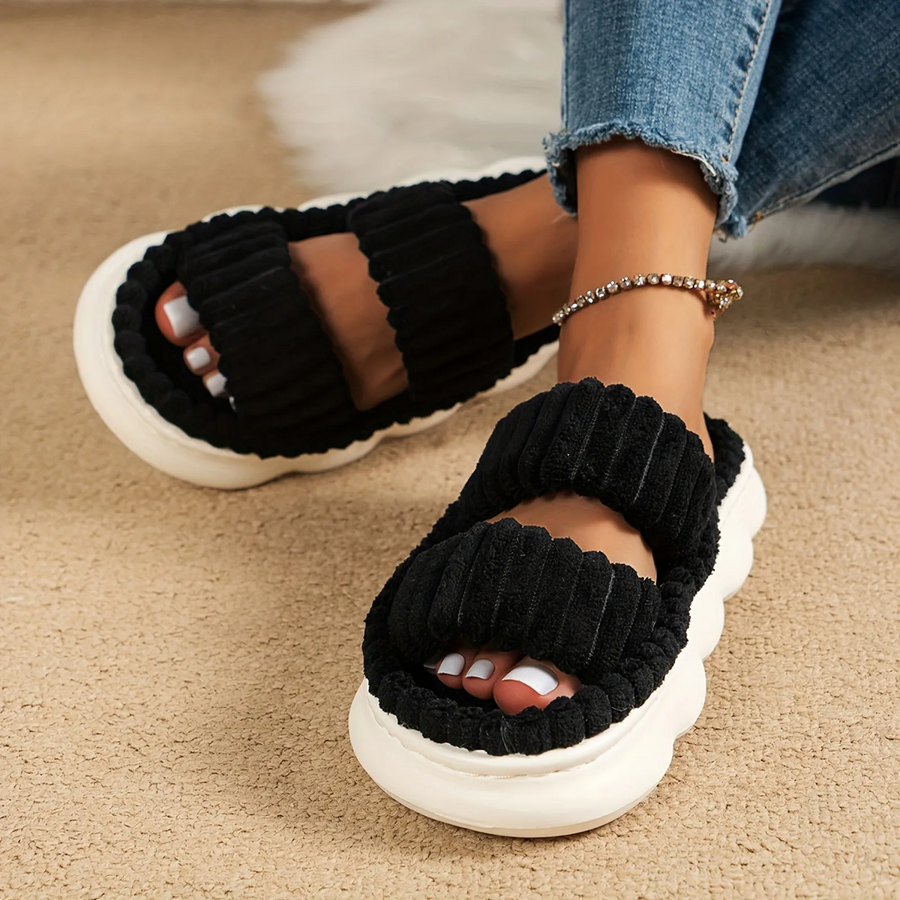 Corduroy Slip-On - Slippers CAAYWORLD
