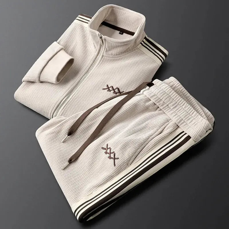 Corduroy Two-Piece - Tracksuit Set CAAYWORLD